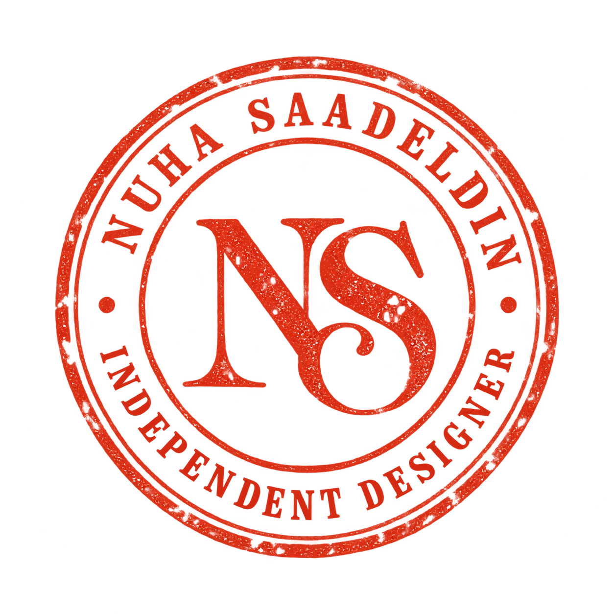 Nuha Saadeldin — independent designer seal