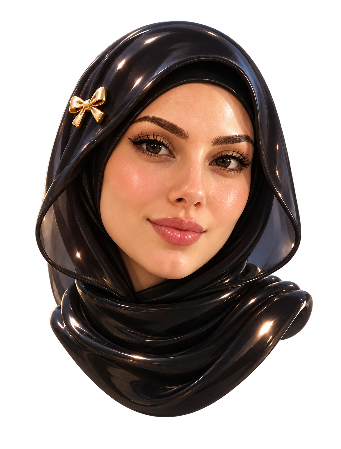 Illustrated portrait of Nuha Saadeldin