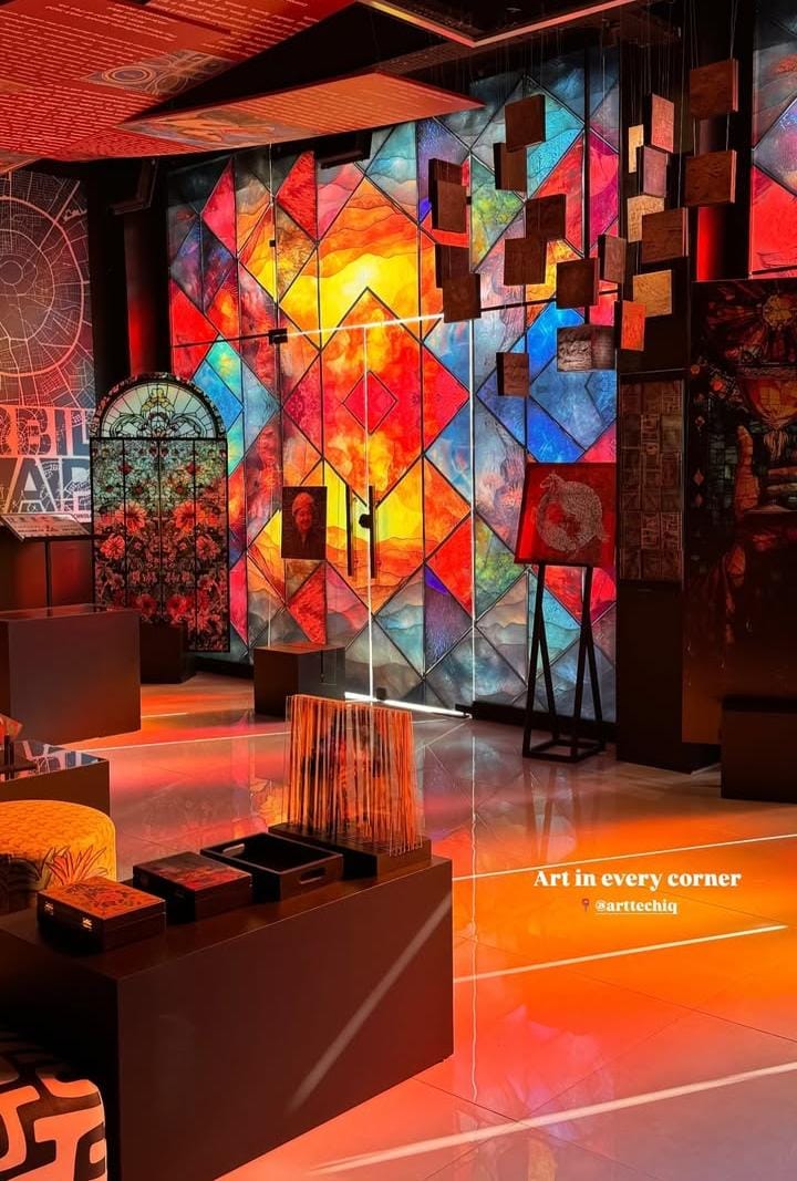 ArtTech material gallery display