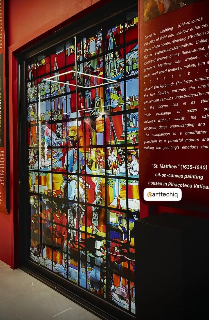 ArtTech custom printed glass door